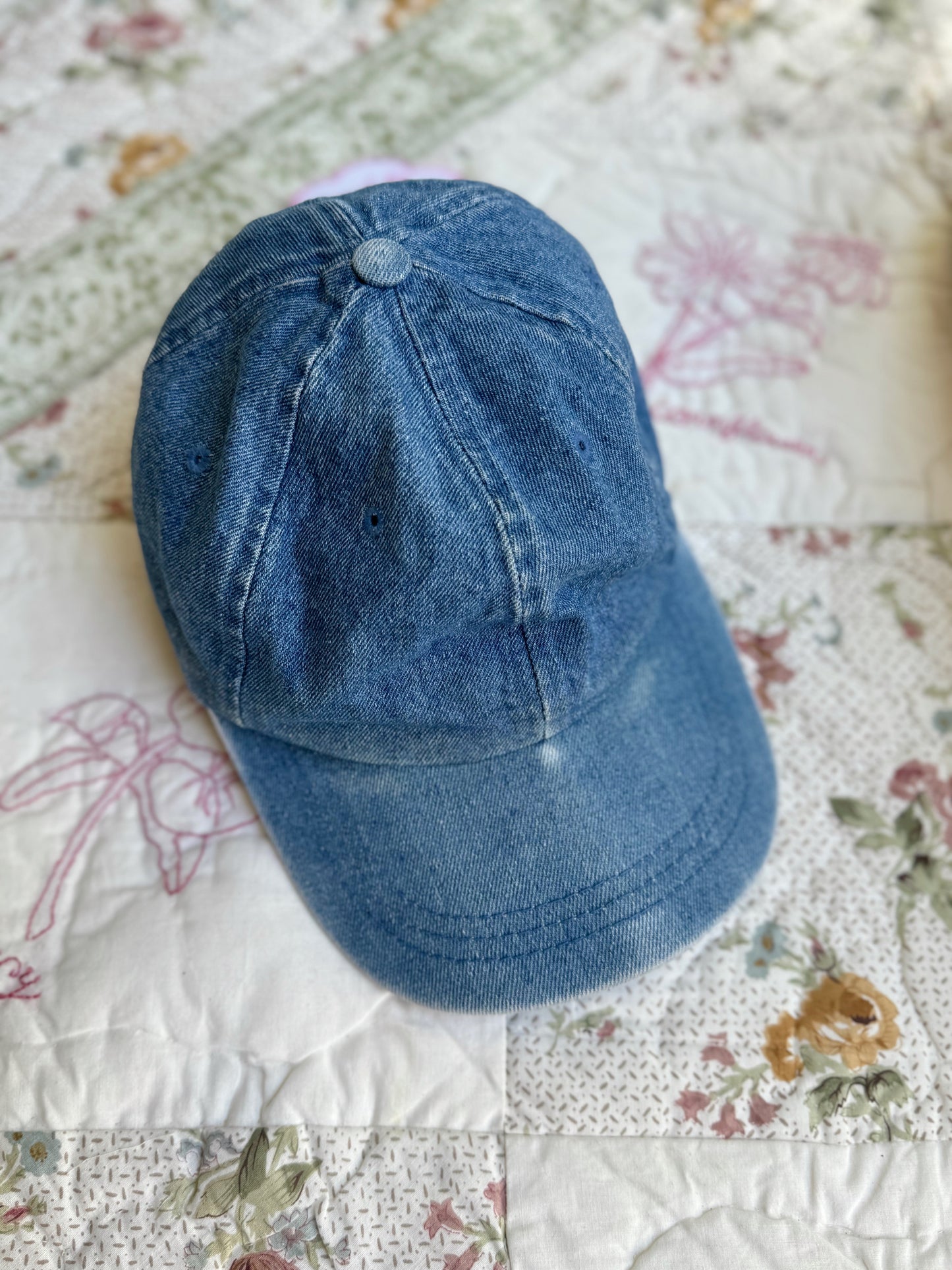 Denim Baseball Cap