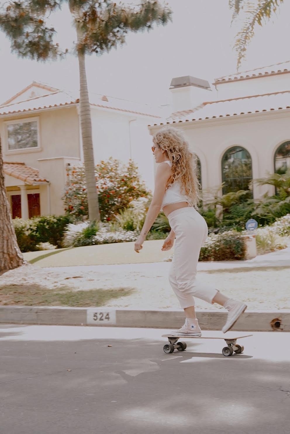 Skater Pant - Pink Corduroy