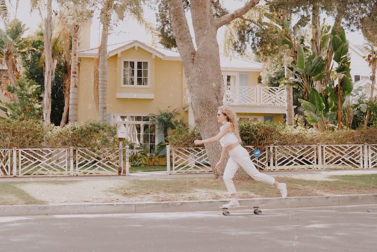 Skater Pant - Pink Corduroy