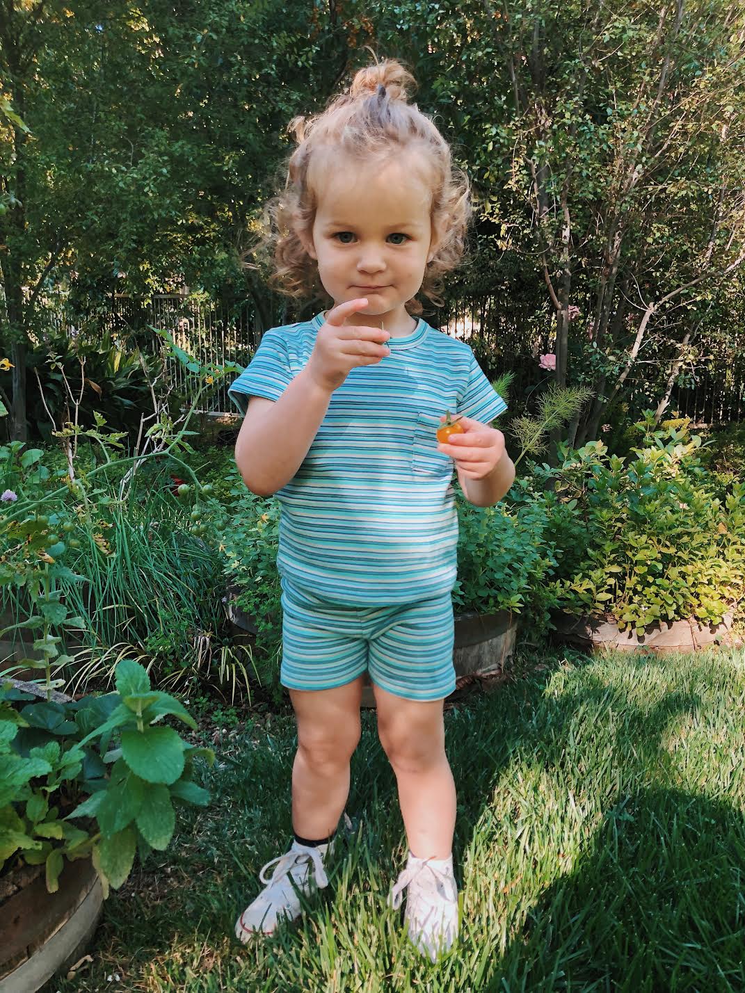 Baby Pocket Tee - Melon