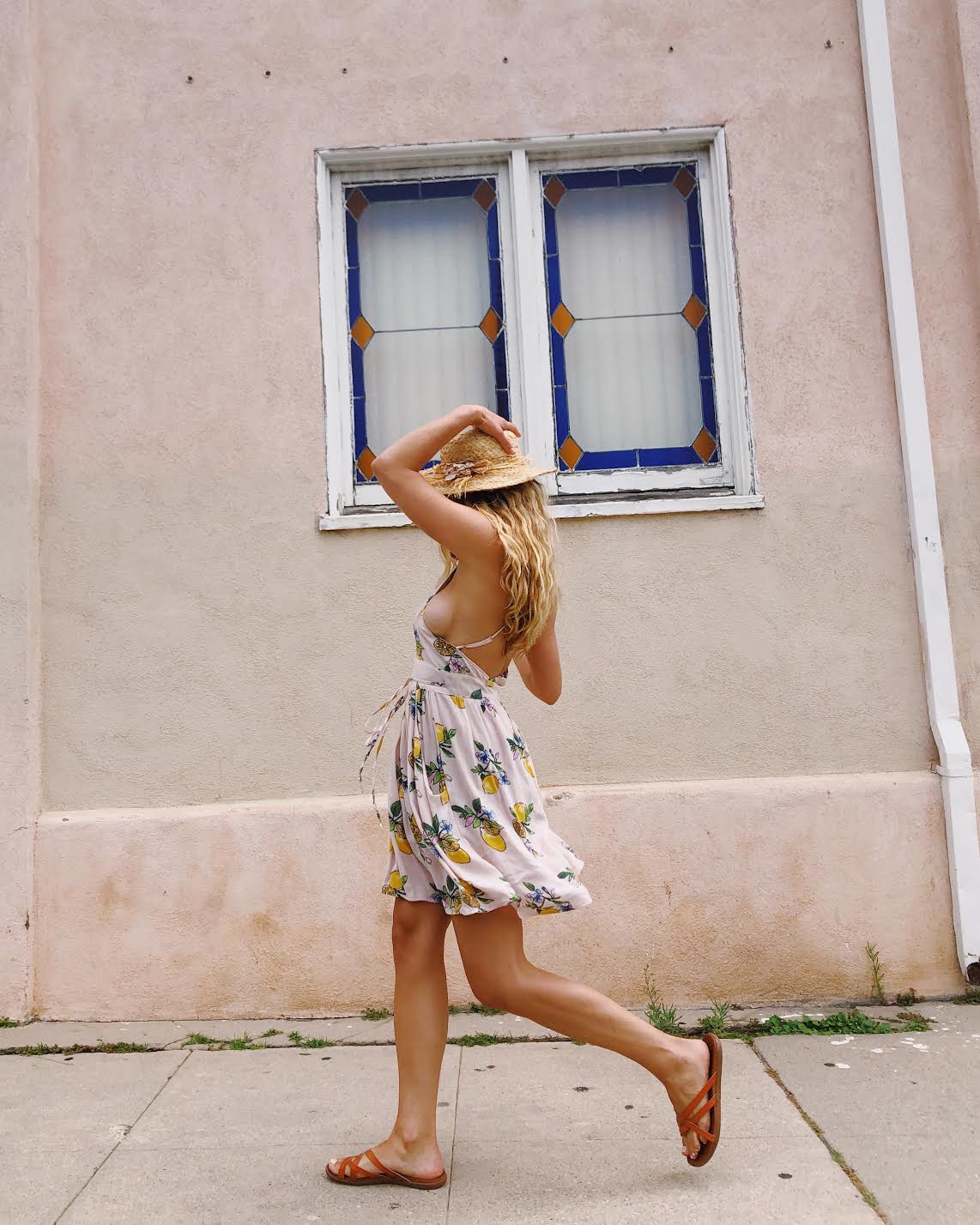 Dandelion Short Dress- Pink Lemonade