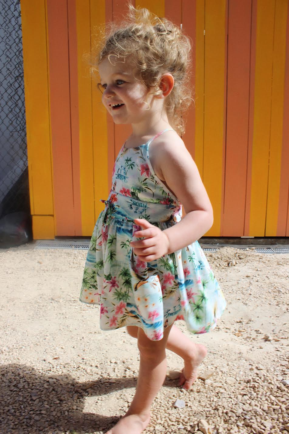 Baby Dandelion Dress - Aloha