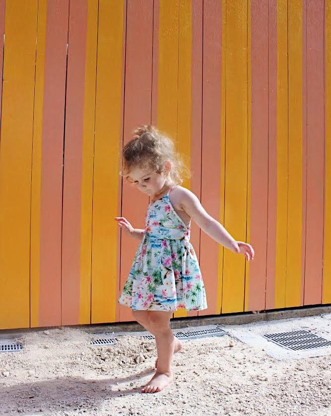 Baby Dandelion Dress - Aloha