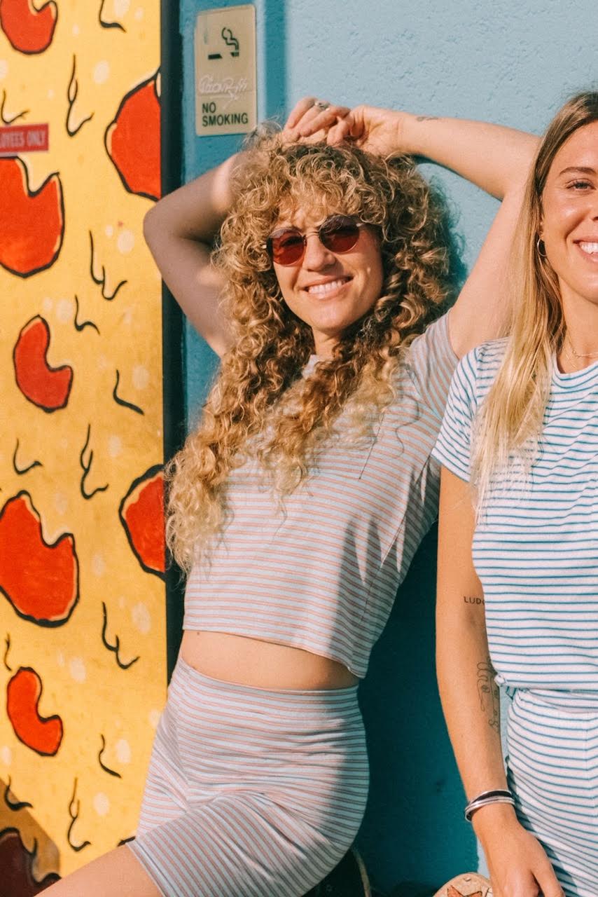 Cartwheel Short - Sunrise Stripe