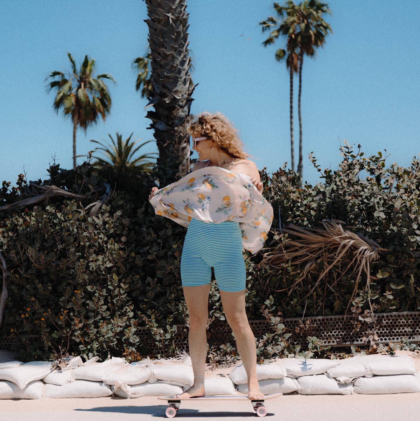 Cartwheel Short - Sea Stripe