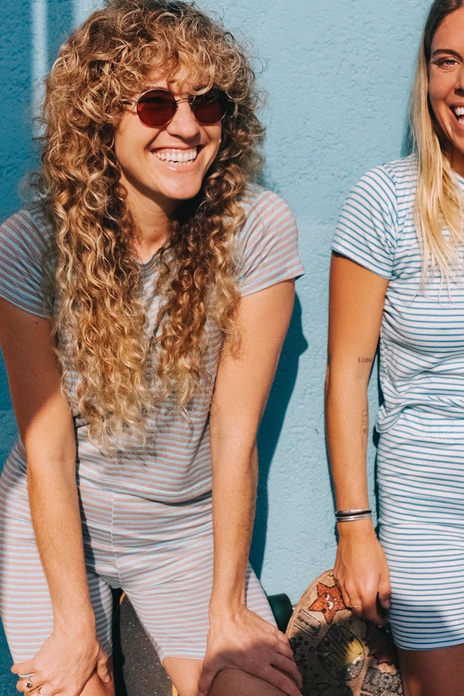 Pocket Tee - Sunrise Stripe