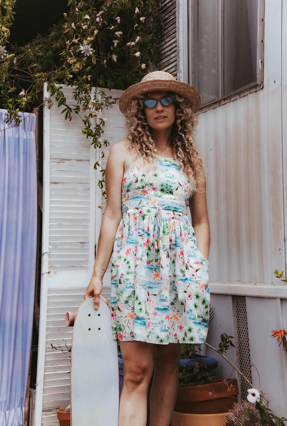 Dandelion Short Dress - Aloha