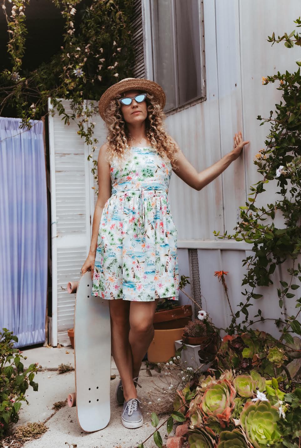 Dandelion Short Dress - Aloha