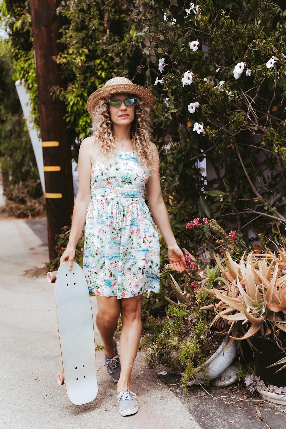 Dandelion Short Dress - Aloha