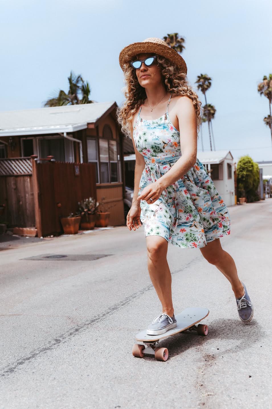 Dandelion Short Dress - Aloha