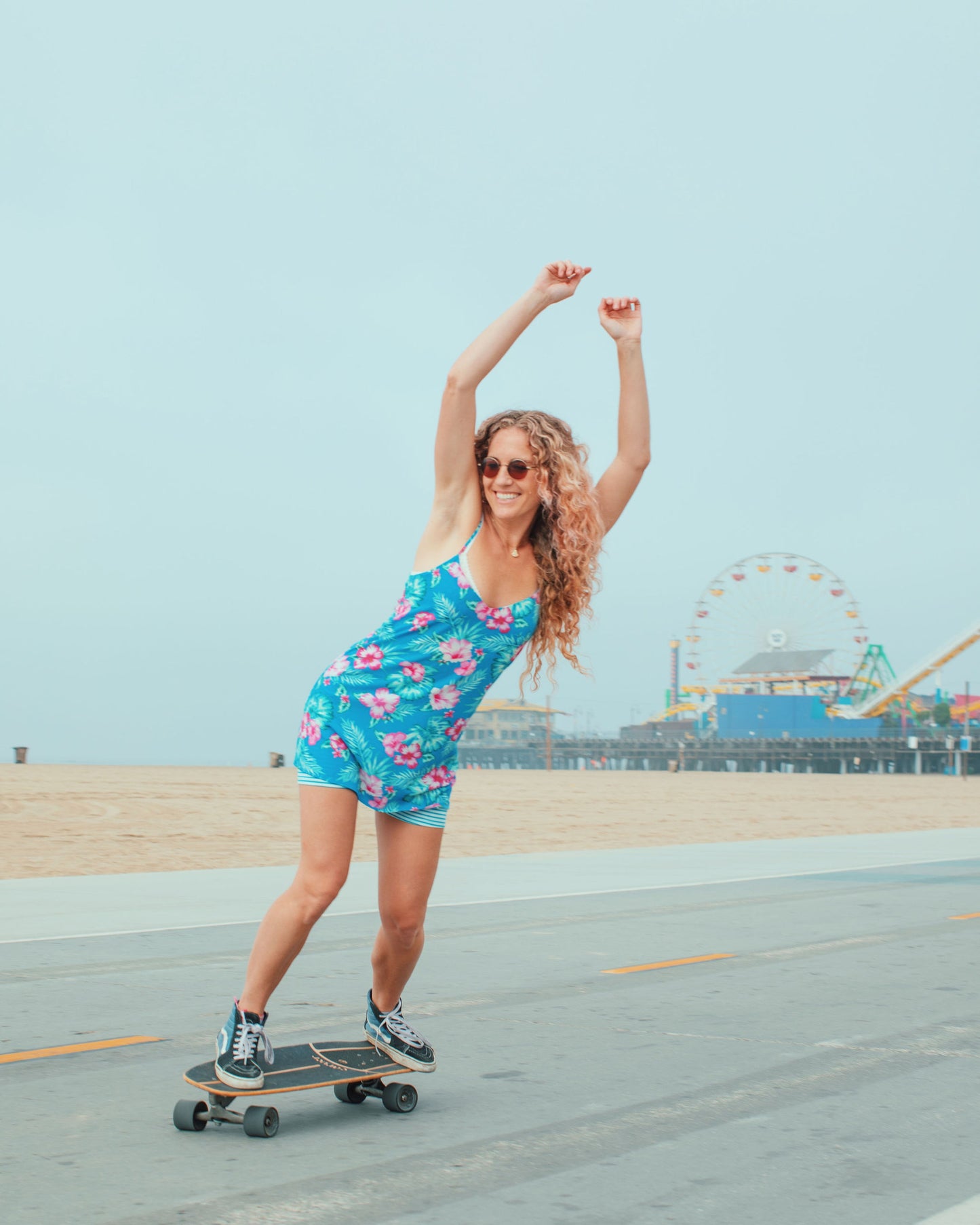 Lilou Dress - Blue Hawaii