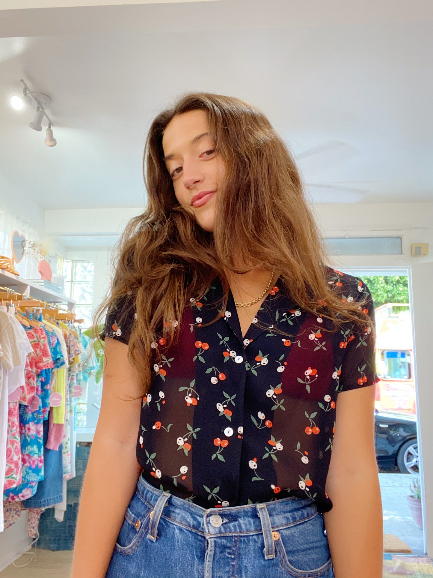 Camp Shirt - Black Cherry