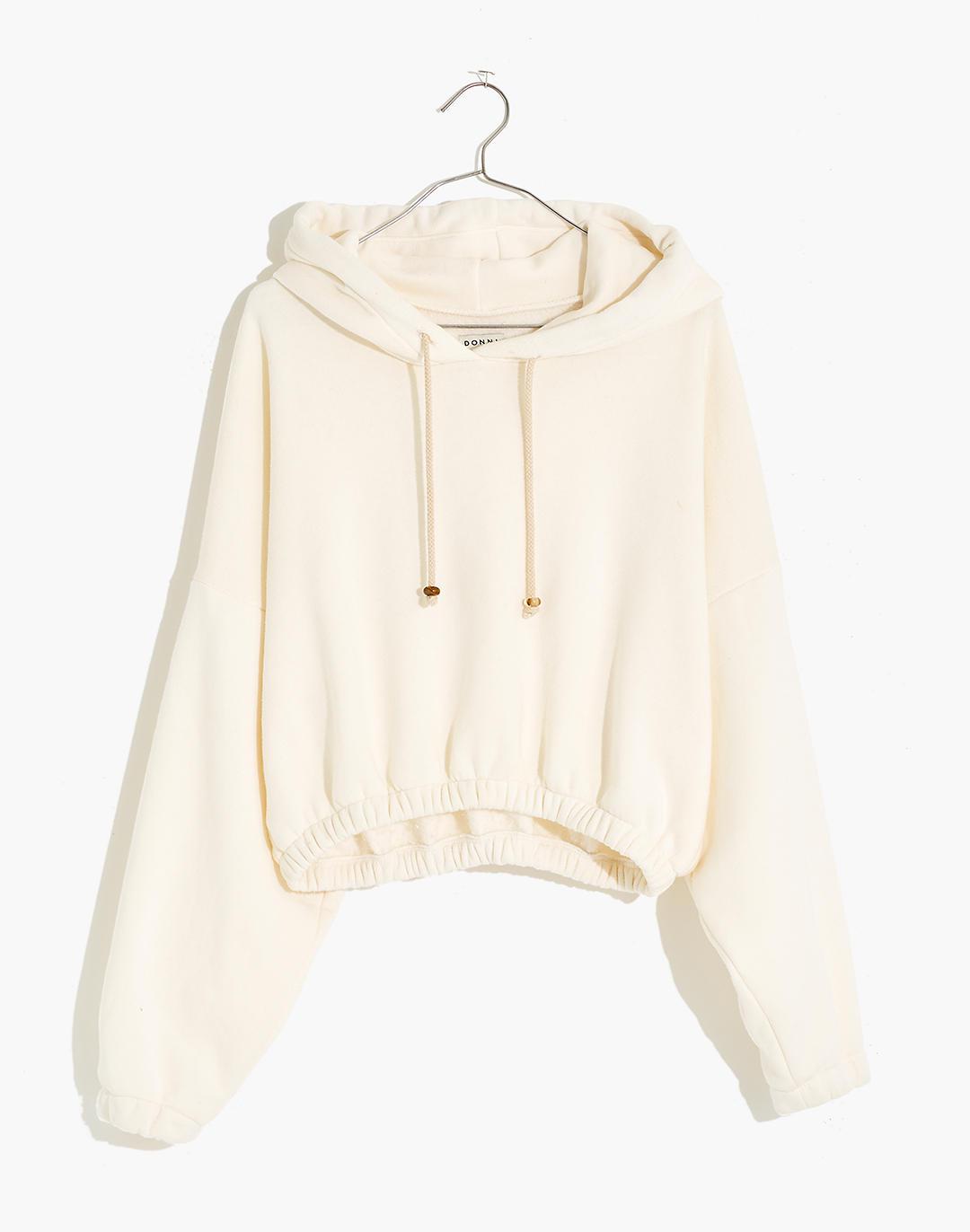 Vintage Fleece Cropped Hoodie