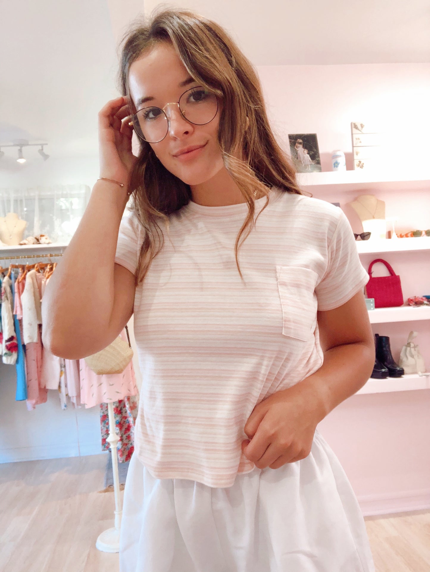 Pocket Tee - Sherbert
