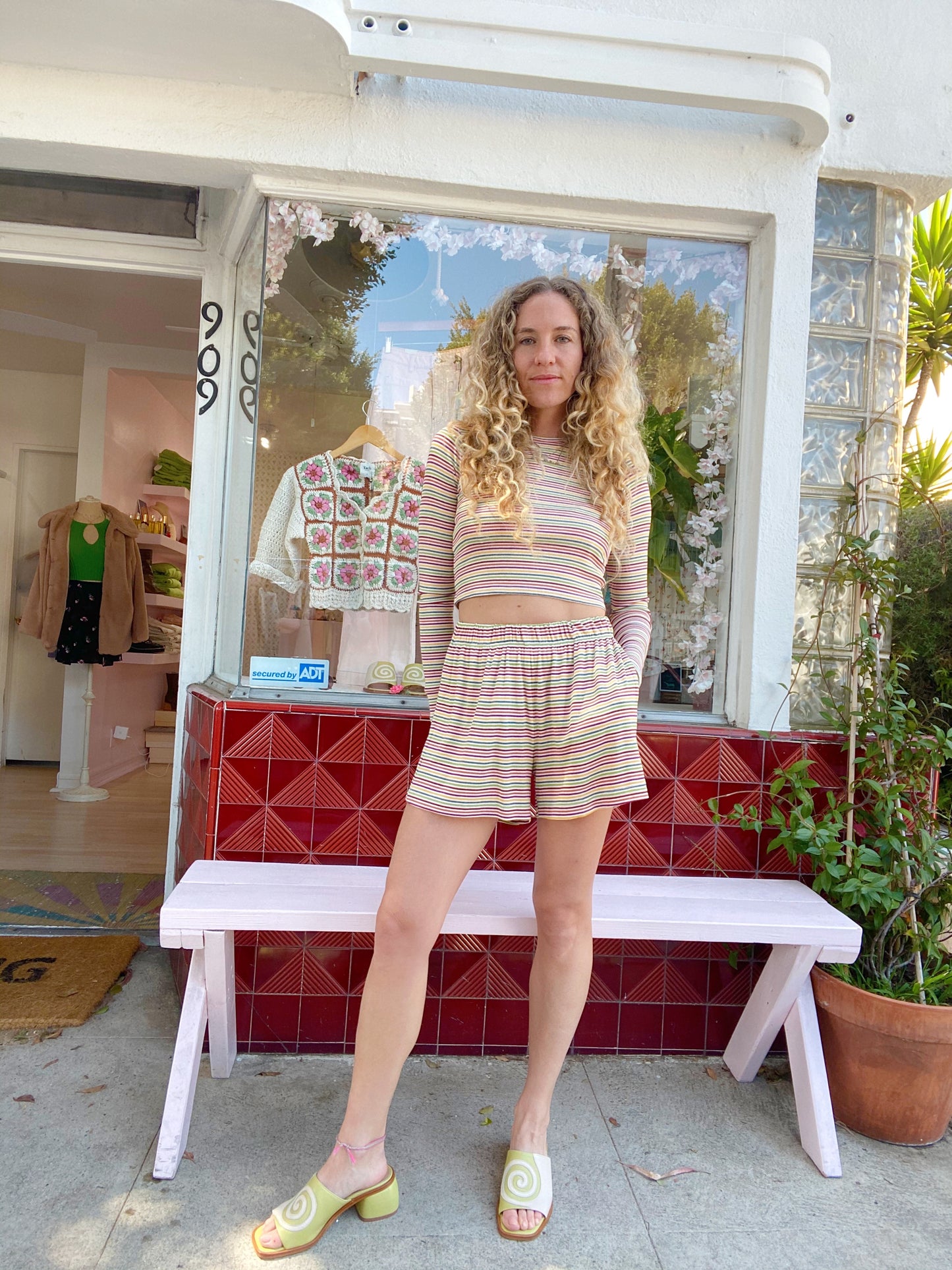 Hawaii Short - Candy Cane Stripe