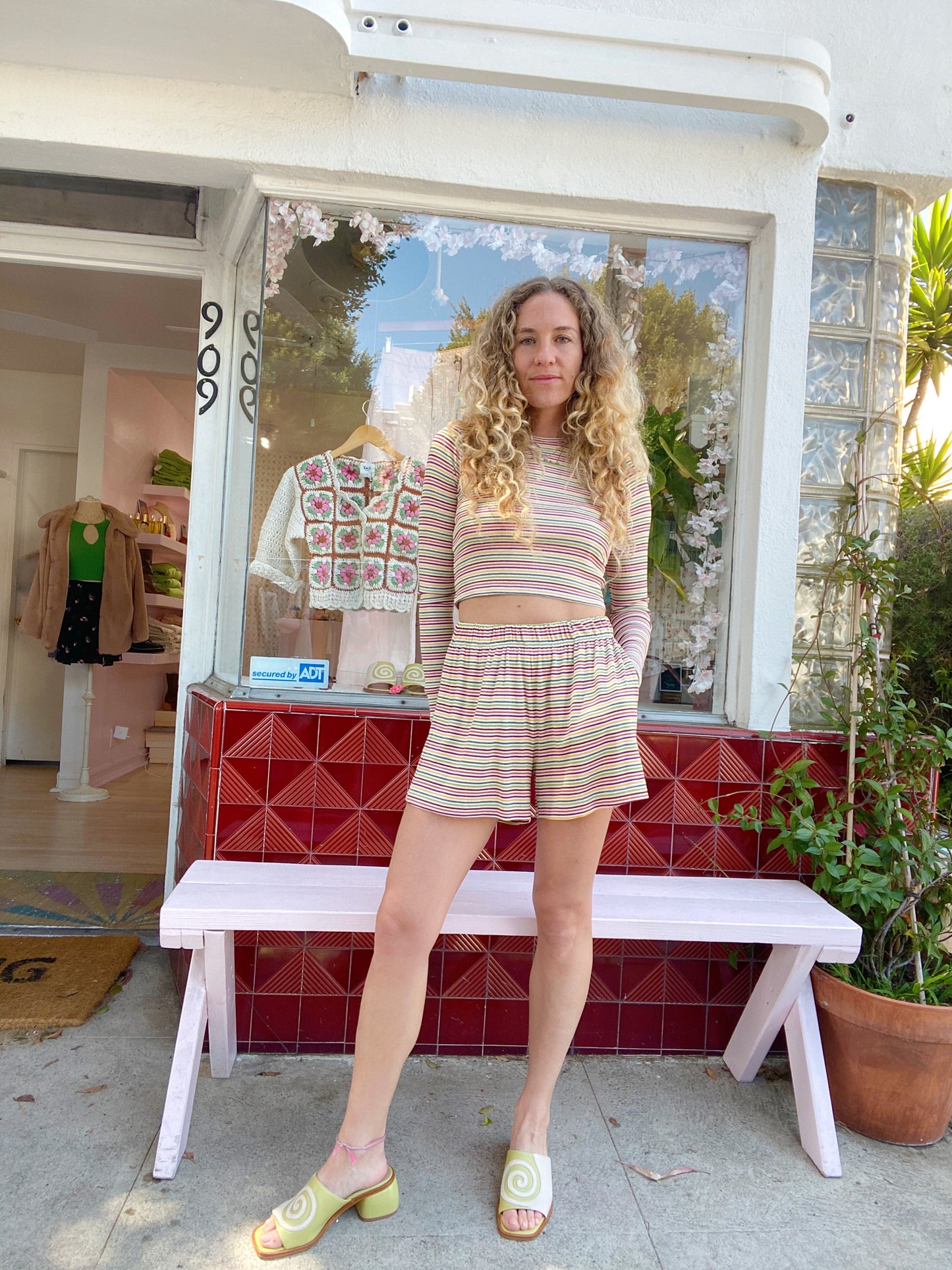 Hawaii Short - Candy Cane Stripe