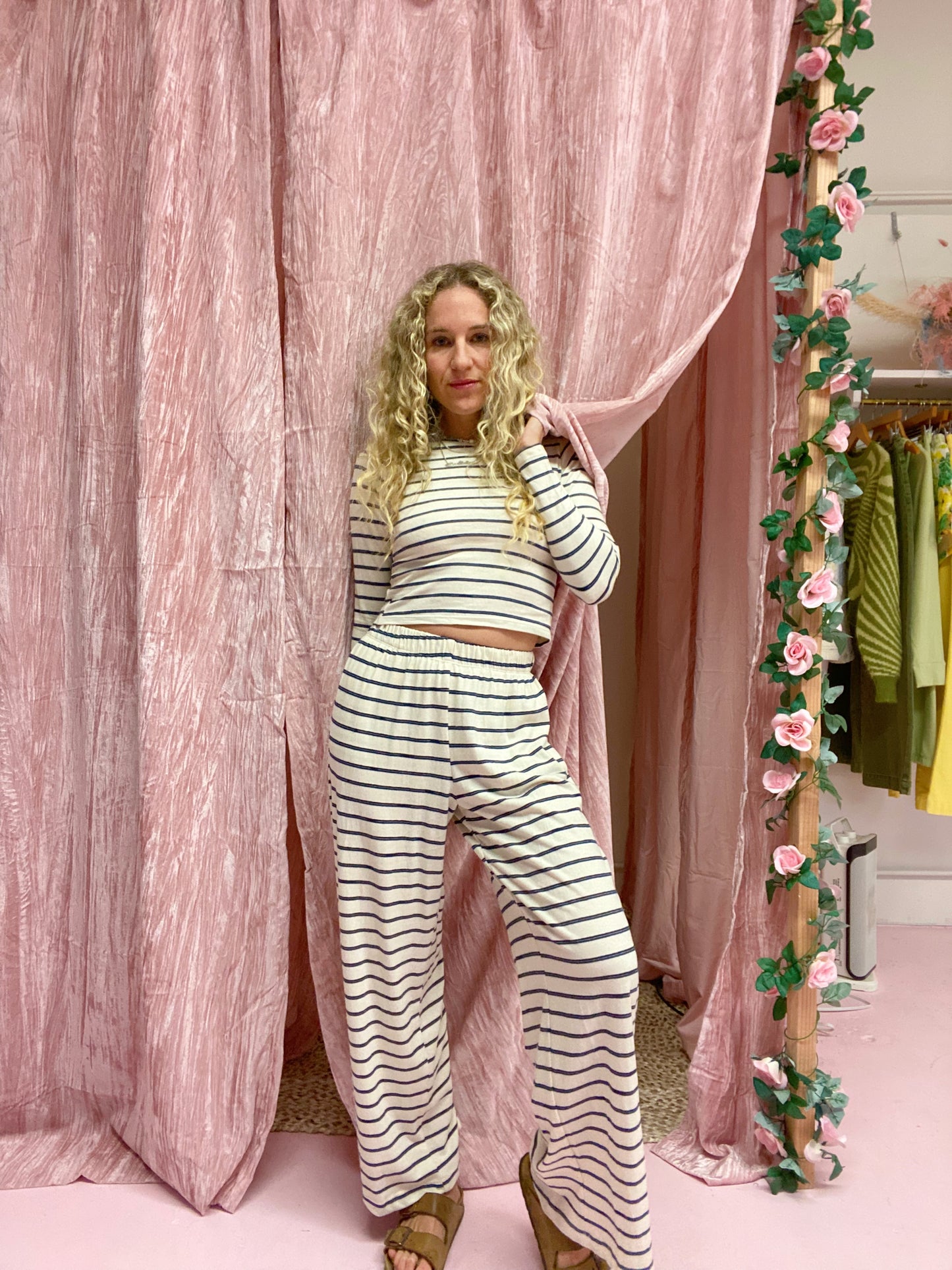 Hawaii Pant - Naval Stripe