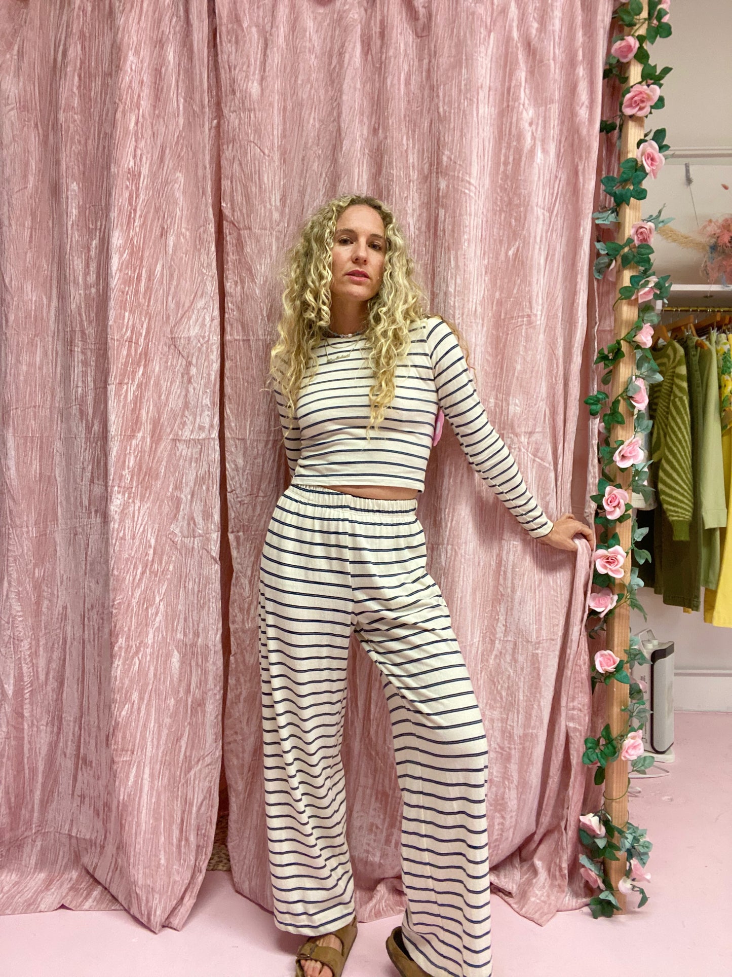 Hawaii Pant - Naval Stripe
