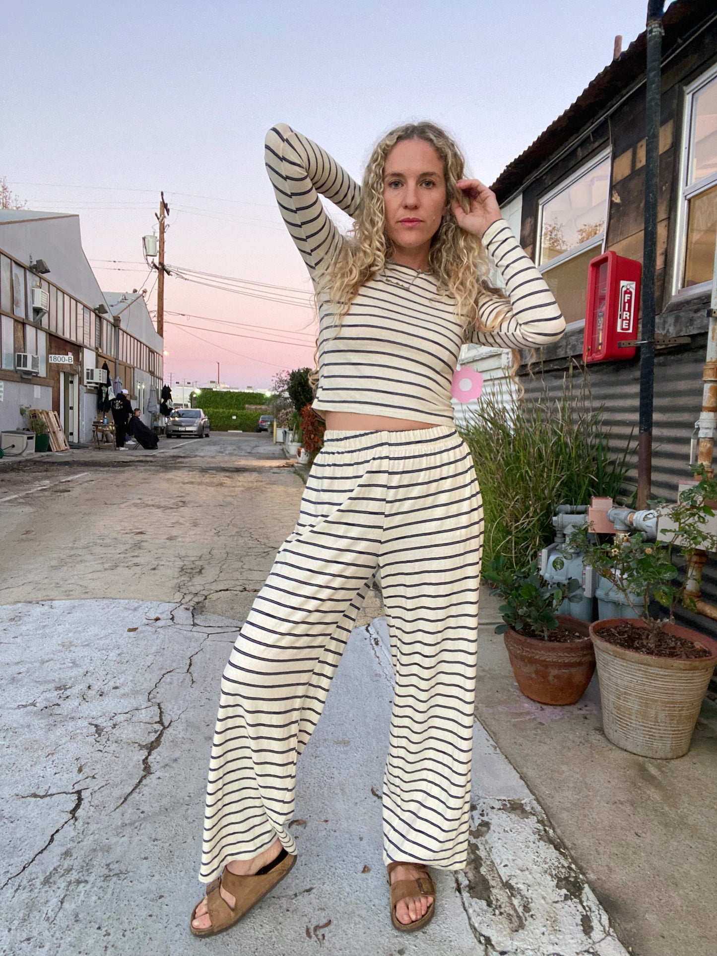Hawaii Pant - Naval Stripe