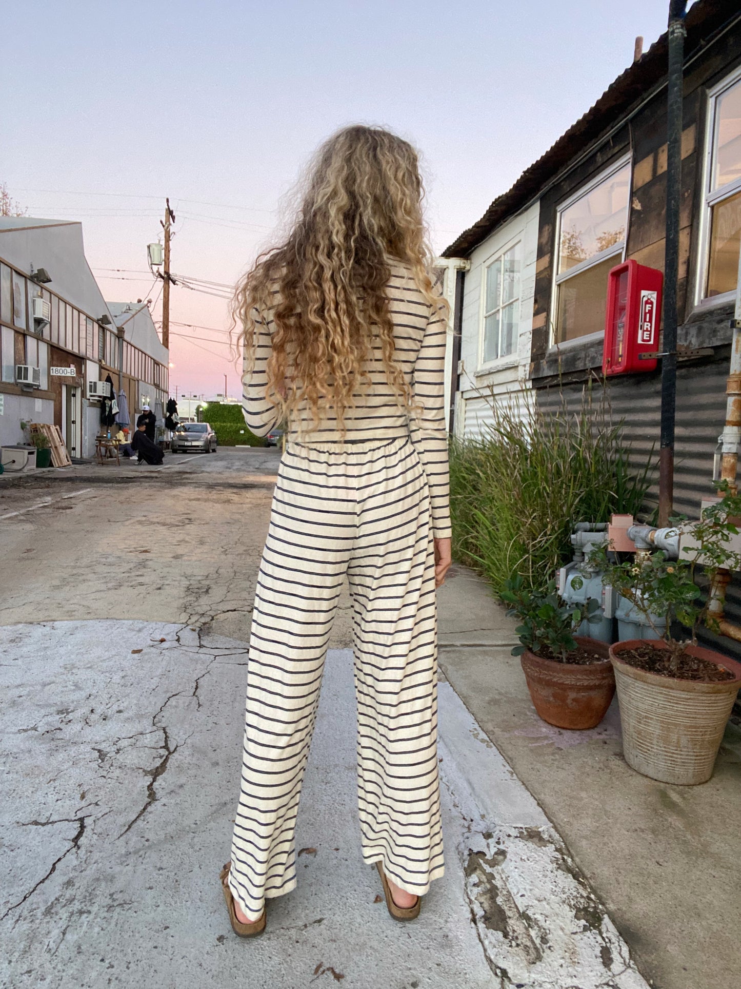 Hawaii Pant - Naval Stripe