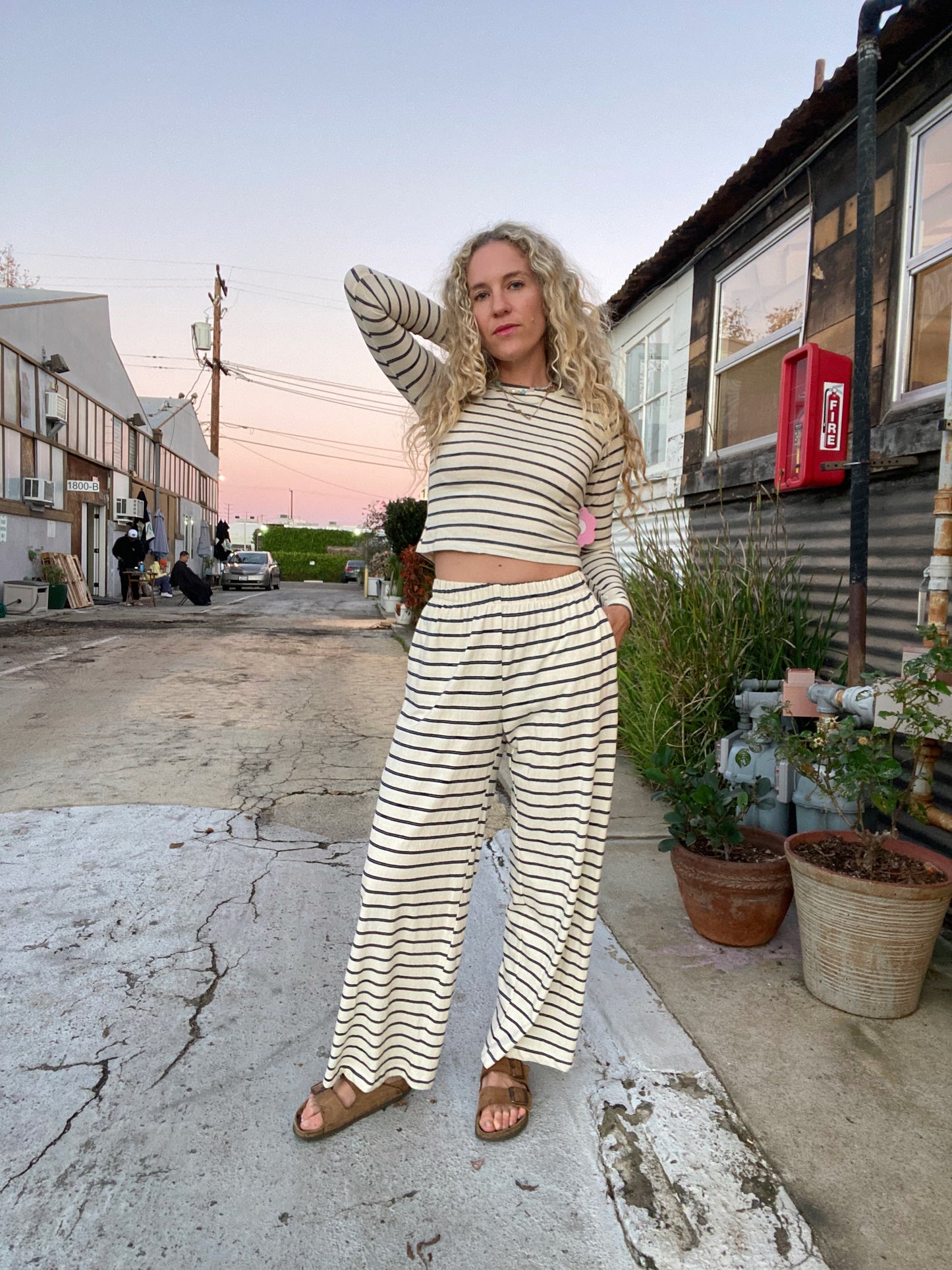 Hawaii Pant - Naval Stripe