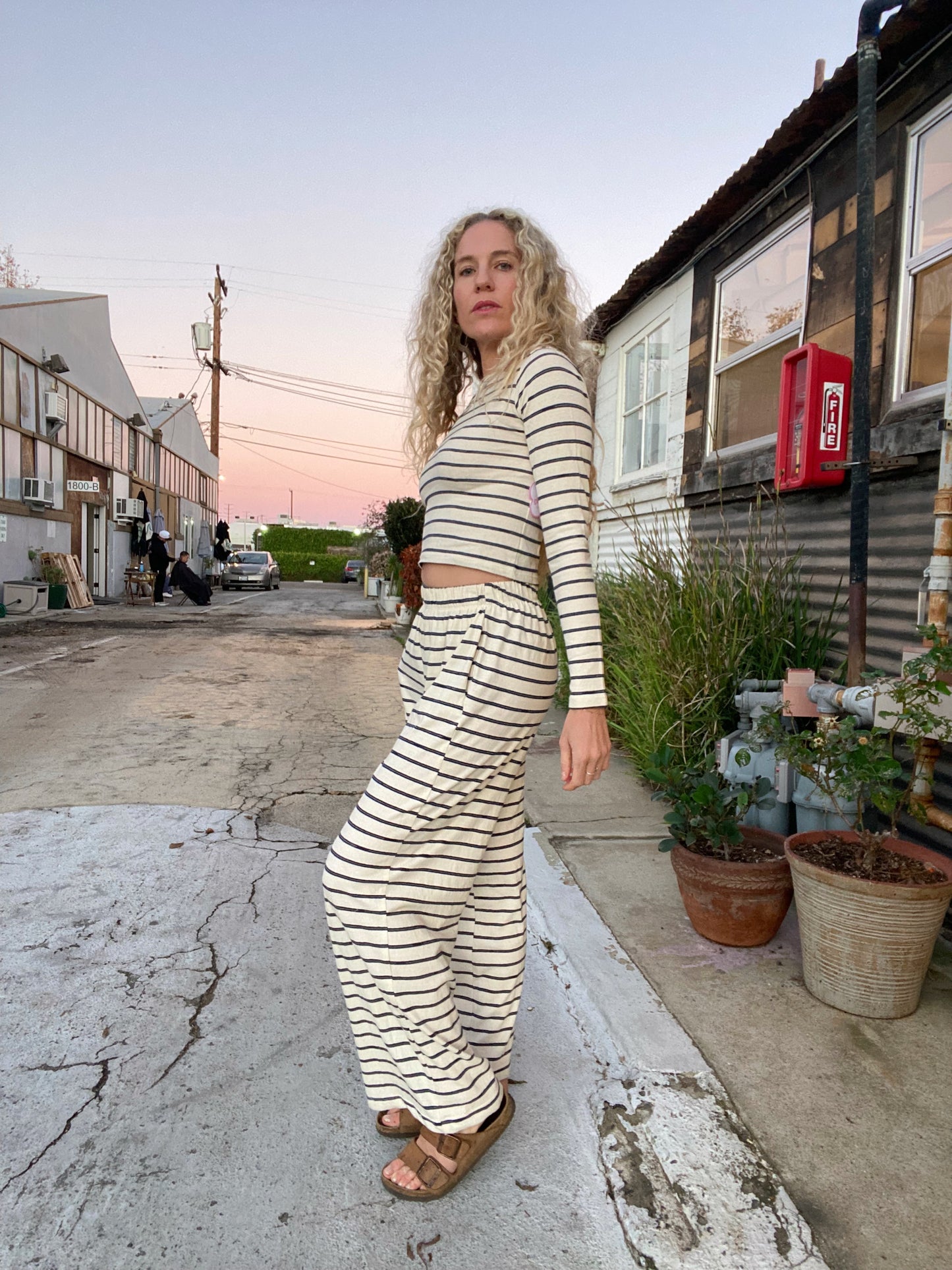 Hawaii Pant - Naval Stripe