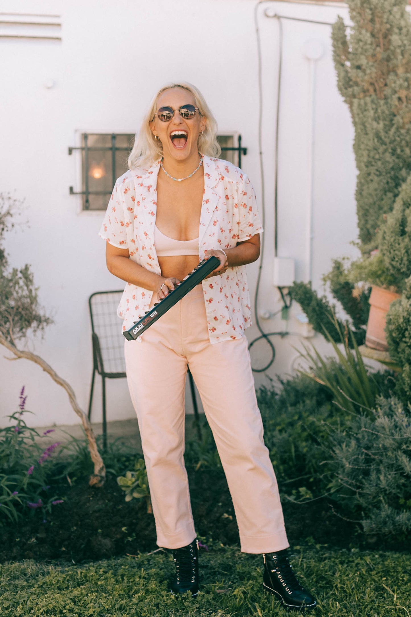 Camp Shirt - Ditsy Floral