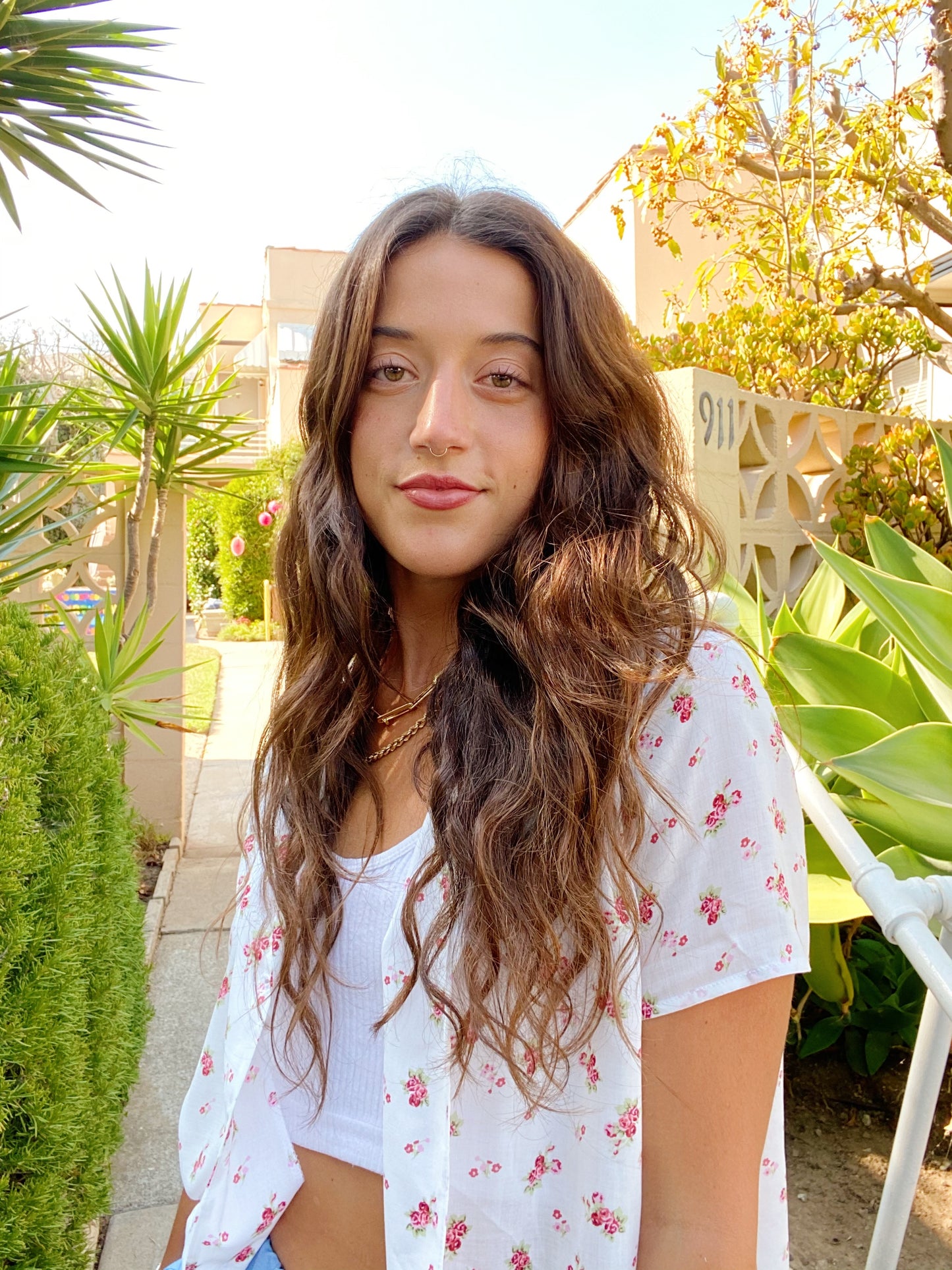 Camp Shirt - Ditsy Floral