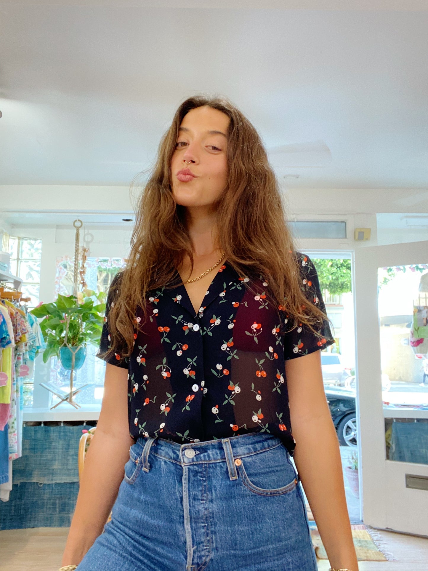 Camp Shirt - Black Cherry