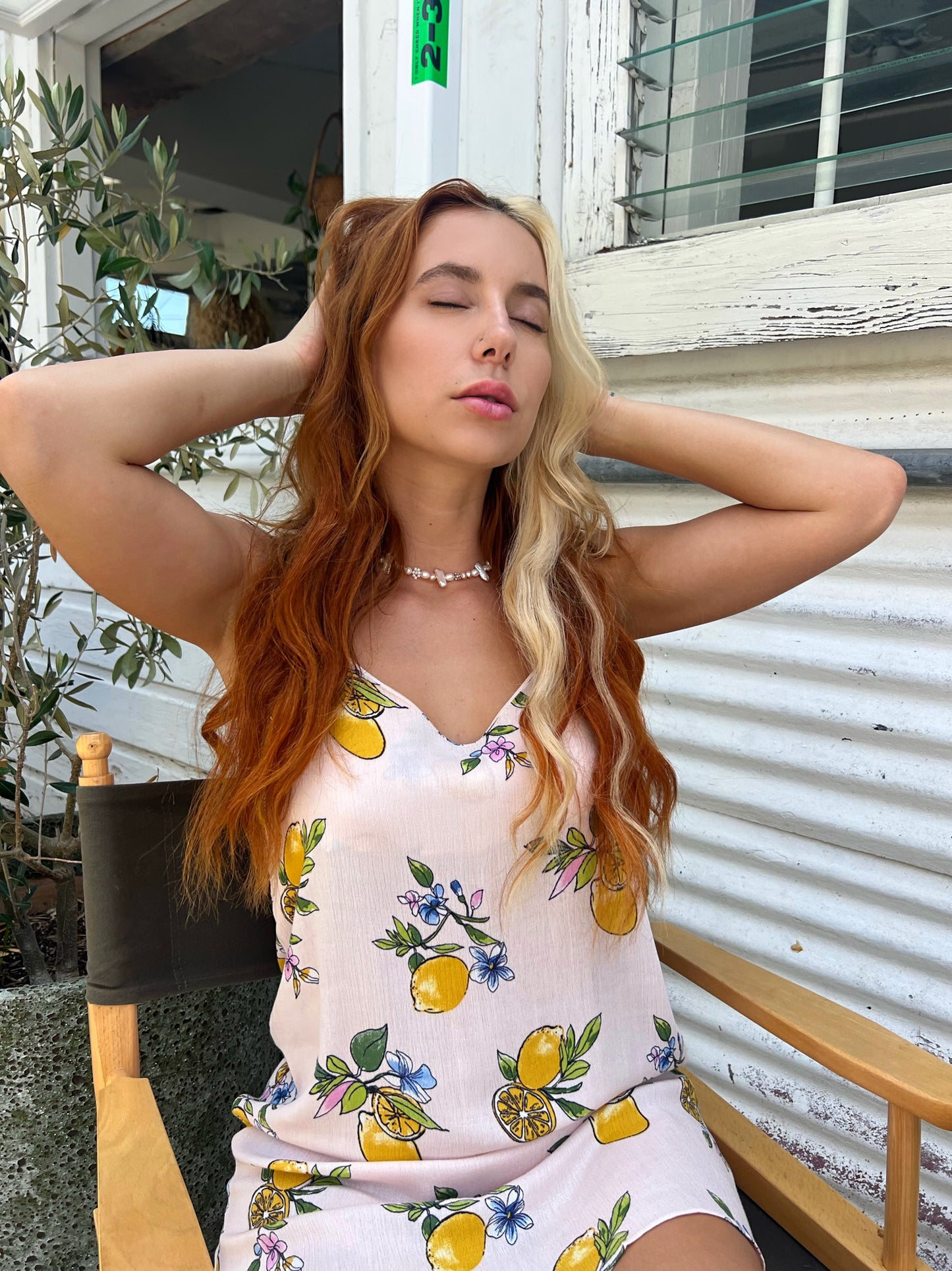 Lilou Dress - Lemon Blossom