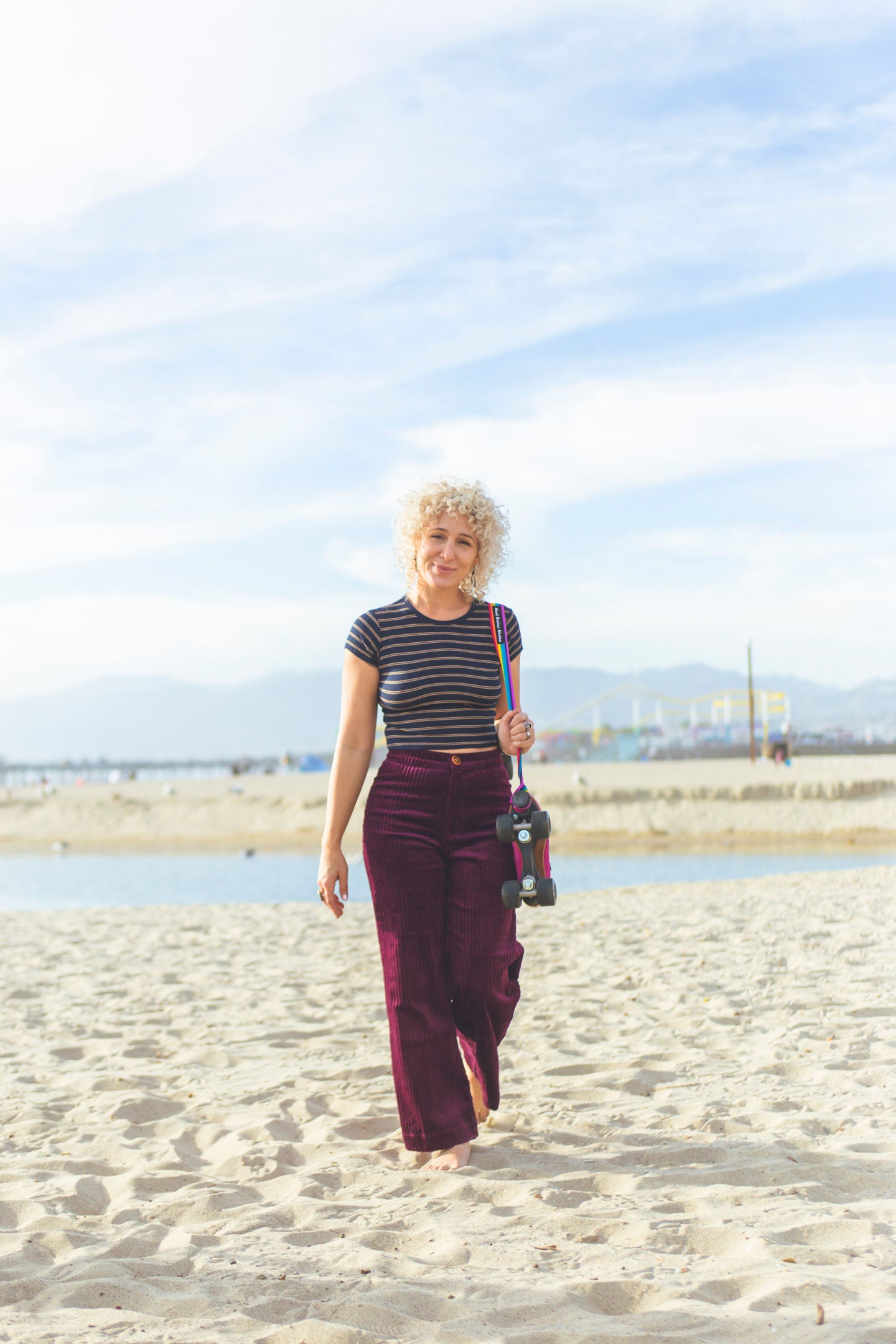 Babydoll Pant - Deep Purple