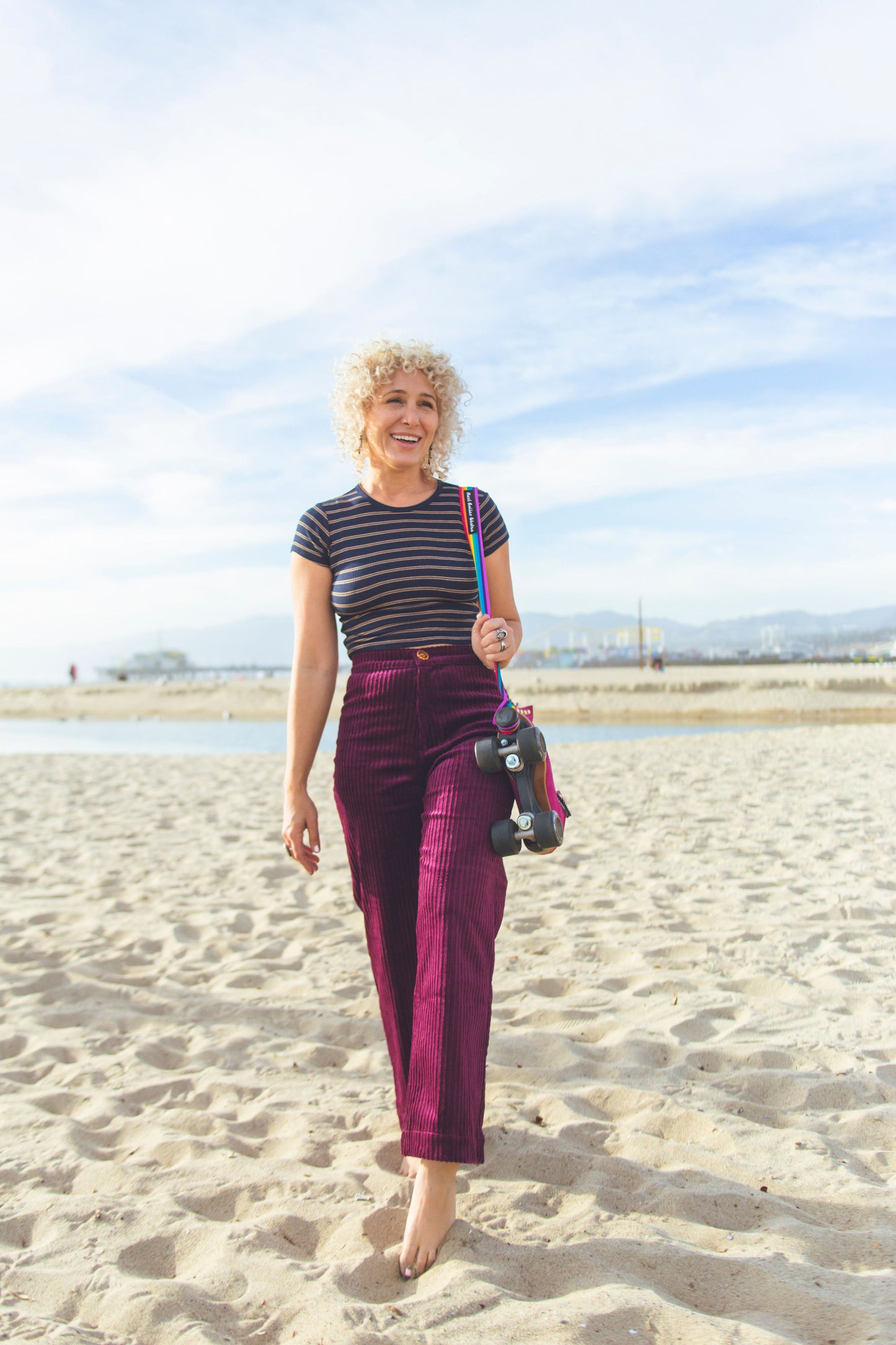 Babydoll Pant - Deep Purple