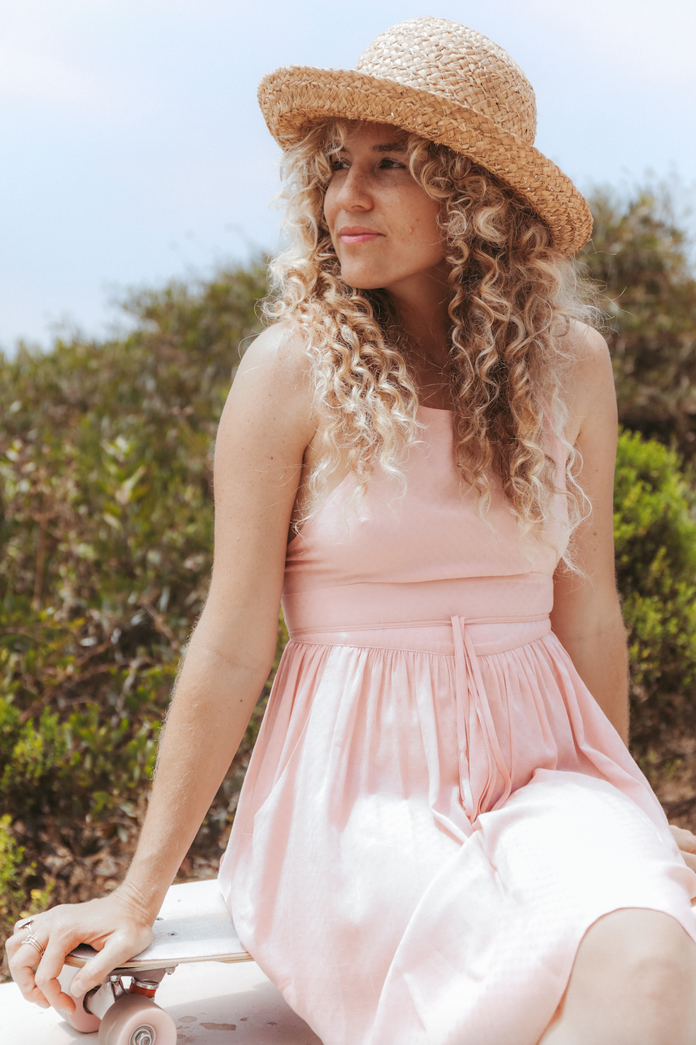 Dandelion Short Dress - Petal