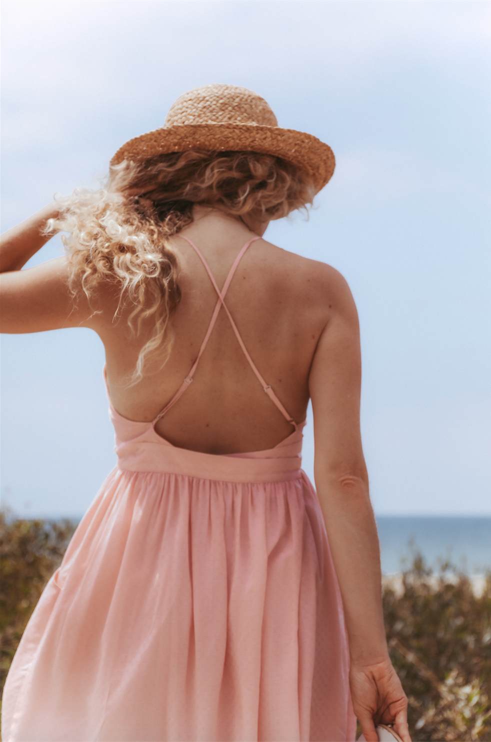 Dandelion Short Dress - Petal