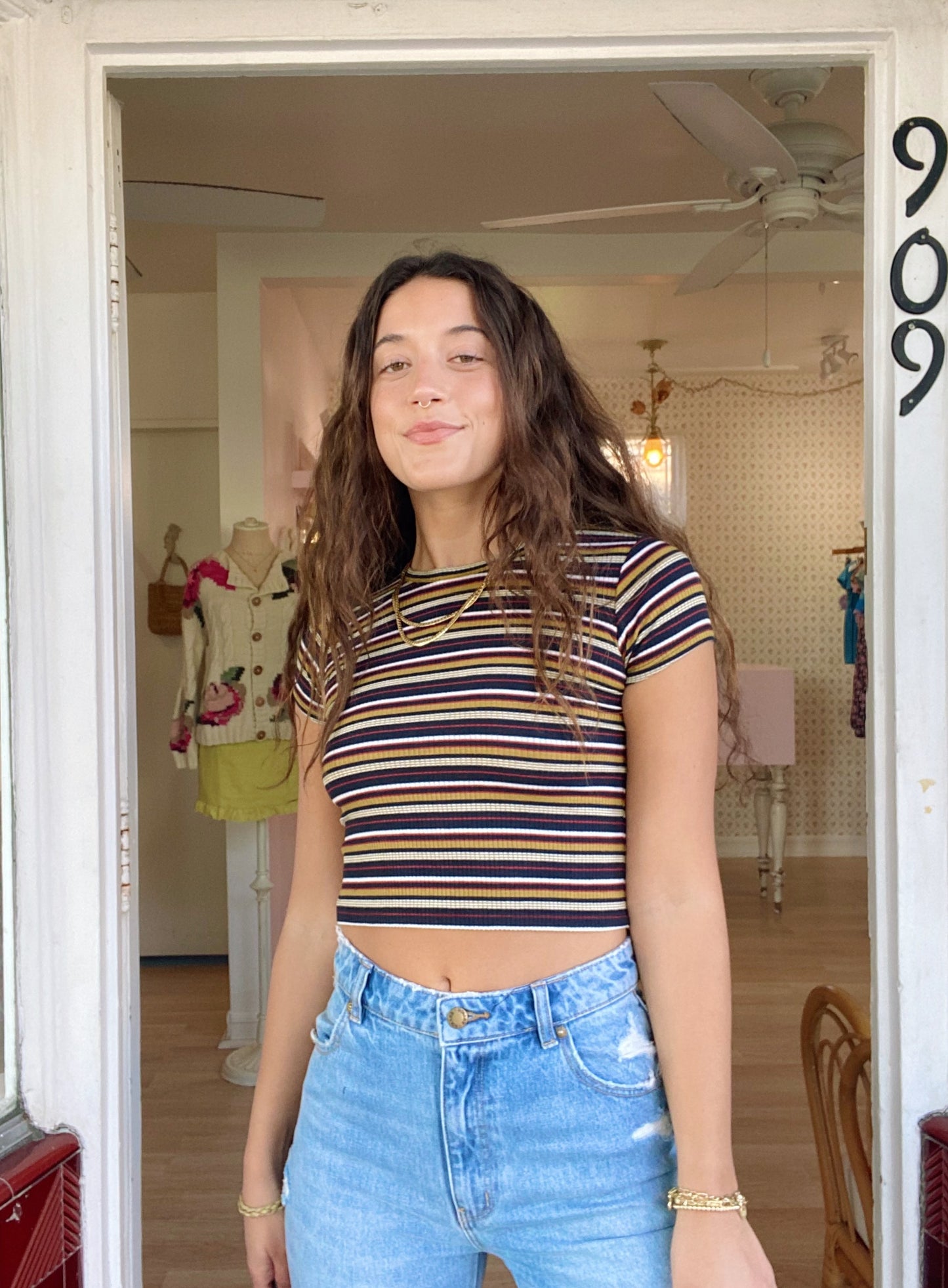 Baby Tee - Marlboro Stripe