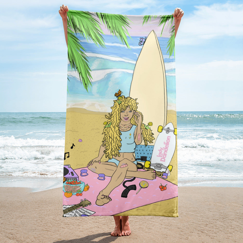 Lady Dandelion Towel