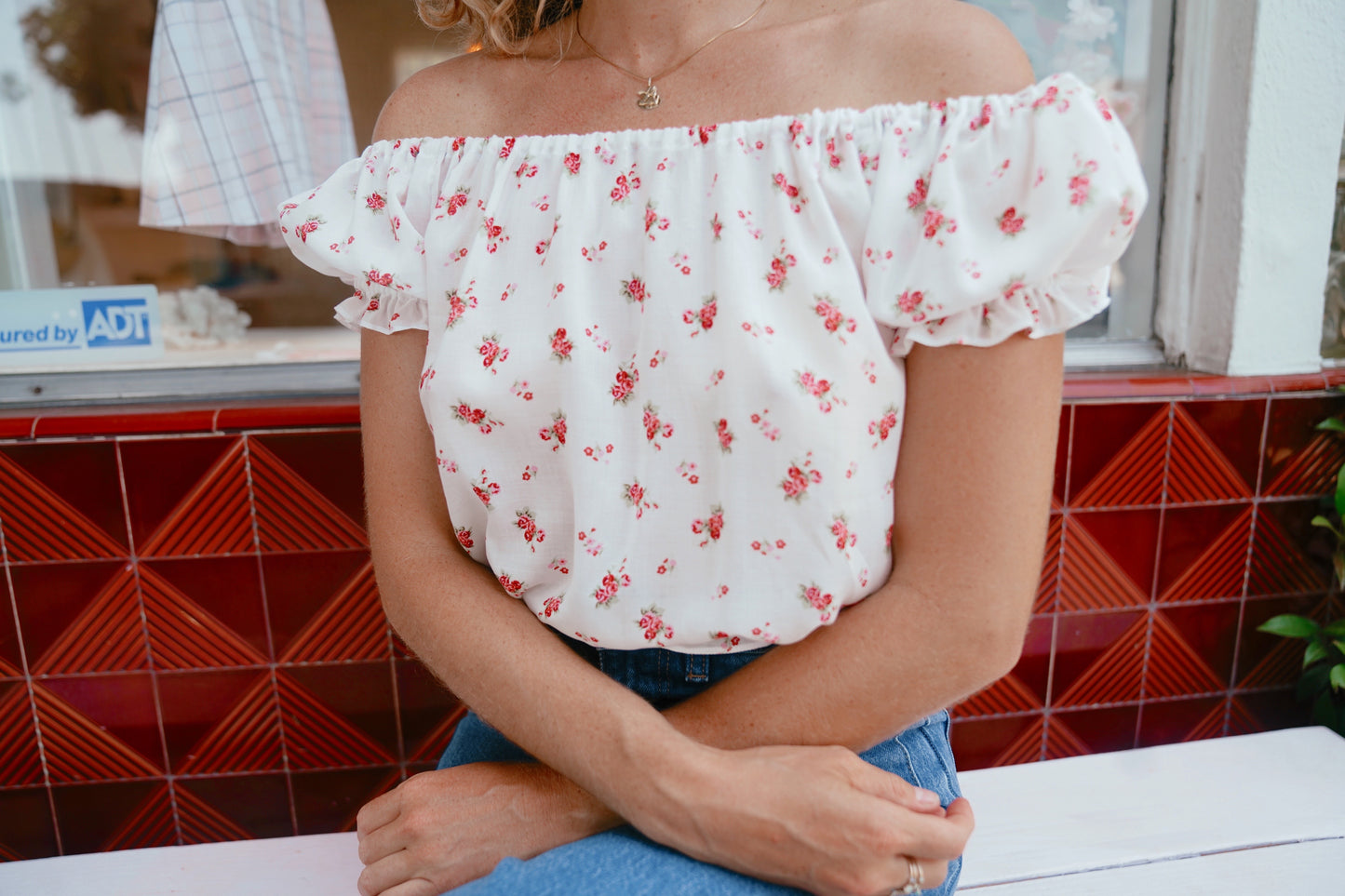 Penny Lane Top - Ditsy Floral