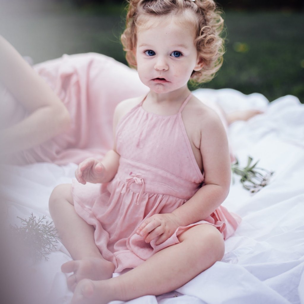 Baby Dandelion Dress - Petal