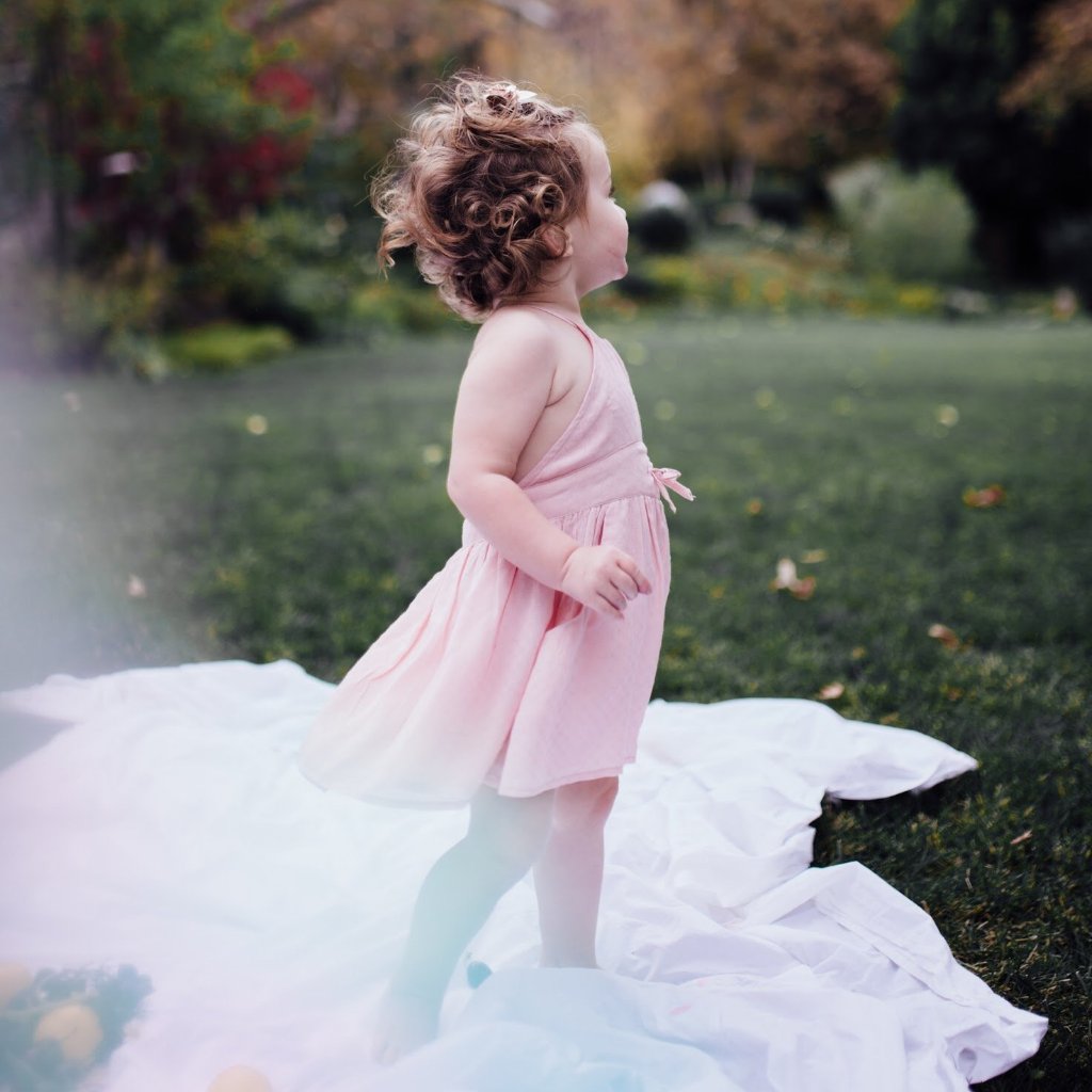 Baby Dandelion Dress - Petal